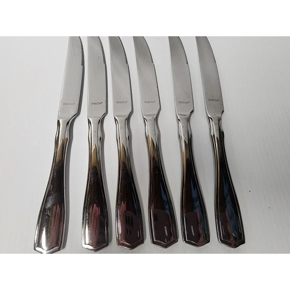 Oneida Carolina Stainless Steel Knives - Set‎ of 6